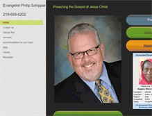 Tablet Screenshot of evangelistphilipschipper.com